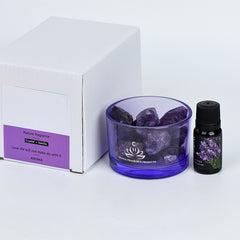 Glass cup diffuser stone