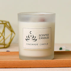 Glass Cup Seven Chakra Aromatherapy Candle