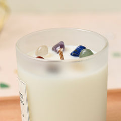 Glass Cup Seven Chakra Aromatherapy Candle