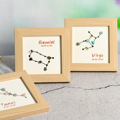 Twelve Zodiac Crystal Paintings