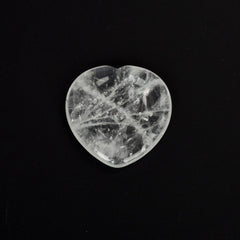 Natural jade heart-shaped thumb decompression stone