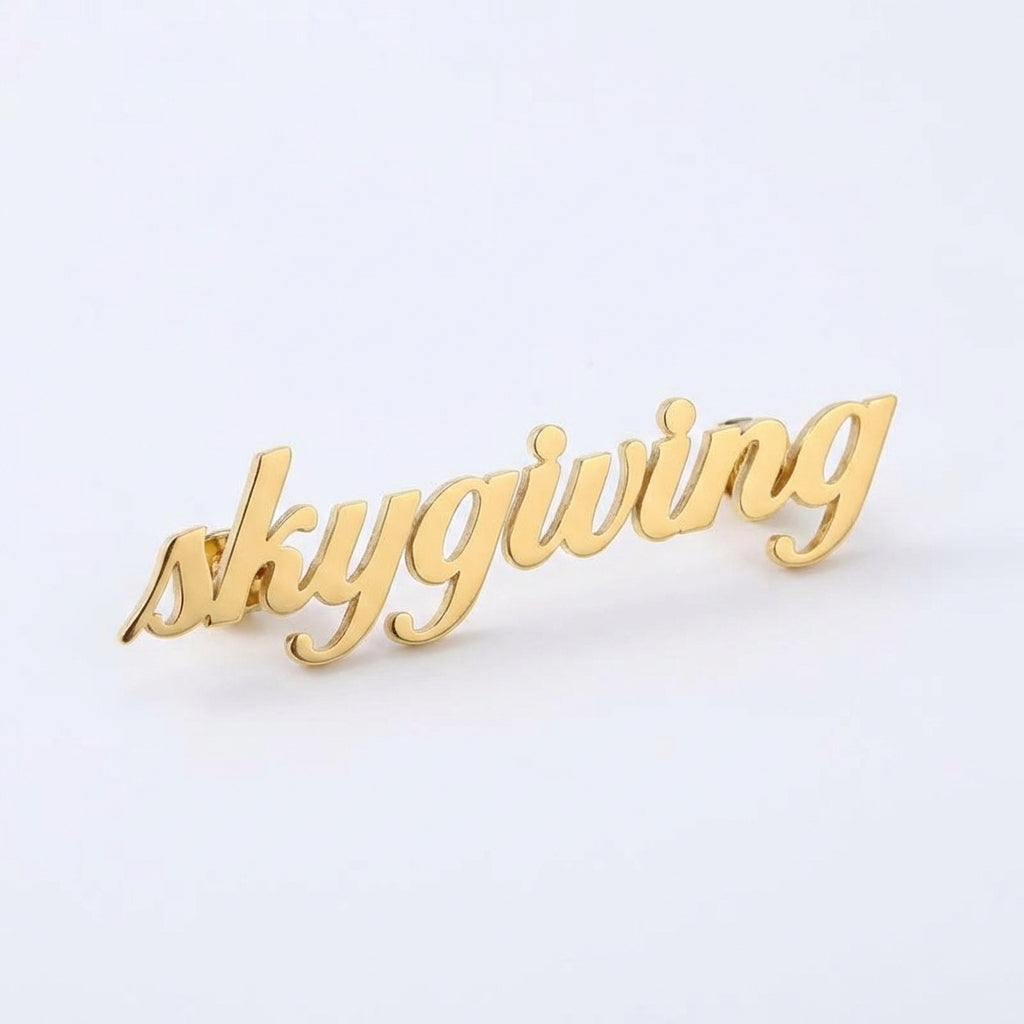 Skygiving · Eternal Script Brooch