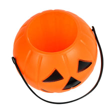 Load image into Gallery viewer, 1/3pc Halloween Candy Bucket Pumpkin Bucket Portable Basket Kids Favor Trick Or Treat Bucket Halloween Party Decoration Supplies