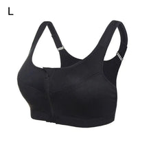 Load image into Gallery viewer, Women Sports Bras With Zip Elasticated Quick-dry Yoga Vest Fitness Push Up Training Jogging Girl Sport Underwears 2021 Hot Sale