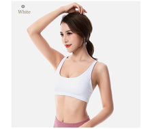 Load image into Gallery viewer, Fitness Sports Bra for Women Push Up Wirefree Padded Crisscross Strappy Running Gym Training Workout Yoga Underwear Crop Tops