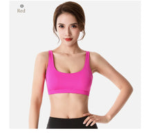 Load image into Gallery viewer, Fitness Sports Bra for Women Push Up Wirefree Padded Crisscross Strappy Running Gym Training Workout Yoga Underwear Crop Tops