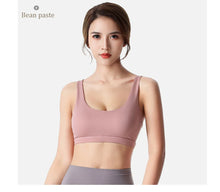 Load image into Gallery viewer, Fitness Sports Bra for Women Push Up Wirefree Padded Crisscross Strappy Running Gym Training Workout Yoga Underwear Crop Tops