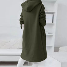 Load image into Gallery viewer, Women Causal Winter Overcoat Female Plus Sizes Hooded Pocket Cap Coat Outerwear Zipper Elegant  Jacket Casco Feminino