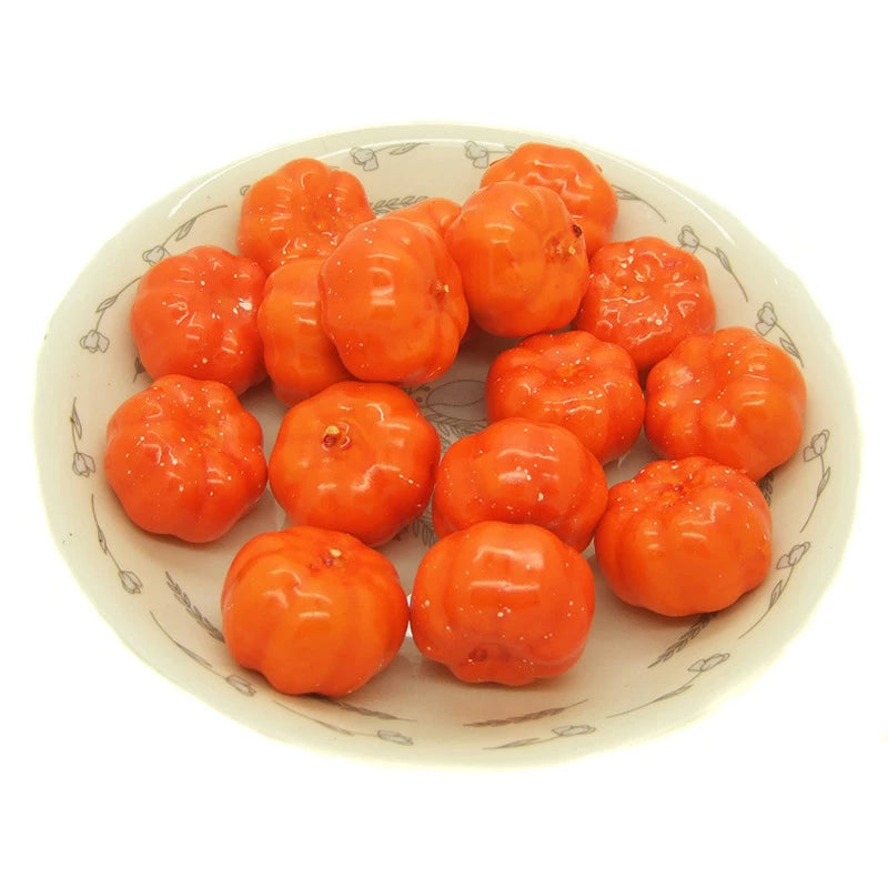 Halloween Artificial Pumpkin Decoration Fake Simulation Vegetable Halloween Decorations for Home Halloween Props DIY Crafts