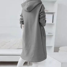 Load image into Gallery viewer, Women Causal Winter Overcoat Female Plus Sizes Hooded Pocket Cap Coat Outerwear Zipper Elegant  Jacket Casco Feminino