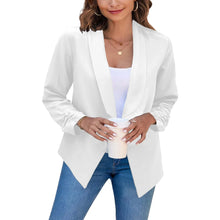 Load image into Gallery viewer, Summer Black Blazers Women 2024 Female Office Lady Nine Quarter Blazer Open Stitch Womens Slim Coats Femme Ladies Notched Tops