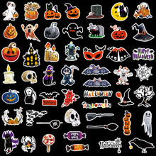 Load image into Gallery viewer, 10/30/51PCS Halloween Scary Pumpkin Bat Ghost Stickers Decals Decoration Suitcase Scrapbooking Laptop Phone Stationery Toy Gift