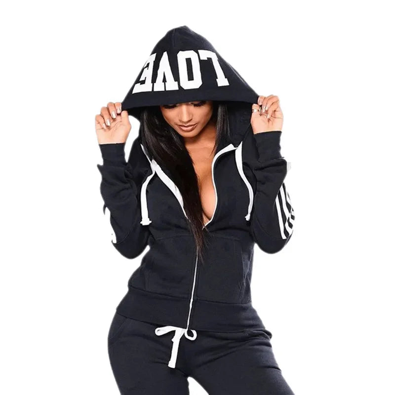 Women's Tracksuit Casual 2 Piece Sets Women Outfit Daily Fashion Jogging Comfortable Woman Pant Sets 2024 New Versatile Matching