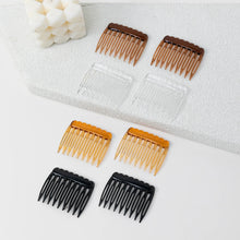 Load image into Gallery viewer, 8PCS 9 Teeth Plastic Hair Side Comb Simple Hair Accessories Strong Hold Hair Comb For Women Girls