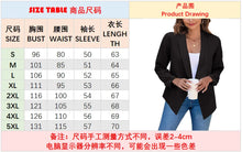 Load image into Gallery viewer, Summer Black Blazers Women 2024 Female Office Lady Nine Quarter Blazer Open Stitch Womens Slim Coats Femme Ladies Notched Tops