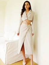 Load image into Gallery viewer, Women 2024 Spring New Original designer Blazer Skirt Sets