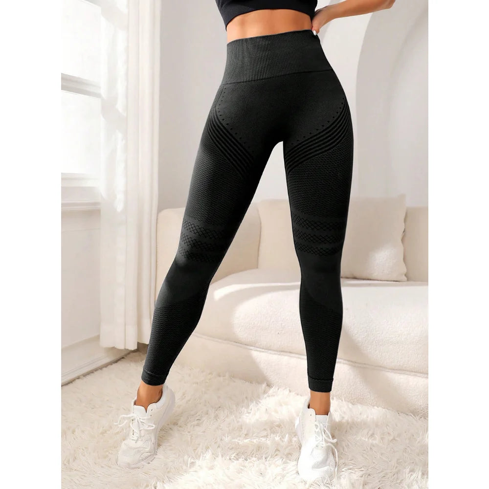 Women Winter Gym Seamless Leggings Yoga Sports Pant Stretchy High Waist Leggings Fitness Leggings Sports Activewear Leegings