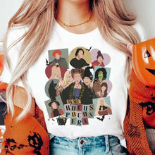 Load image into Gallery viewer, Vintage In My Hocus Pocus Era Trendy Style Cartoon Print Fun Pattern Halloween O-Neck Fashion Clothing New Summer T-Shirt