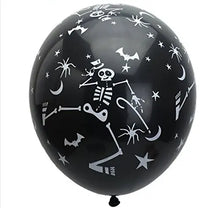 Load image into Gallery viewer, Halloween Balloons Skeleton Ghost Spider Bat Pumpkin Latex Balloon Halloween Party Festival Decoration Balloon Kids Toys