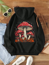 Load image into Gallery viewer, Red Mushroom Personality Graphic Hoody For Women Harajuku Casual Sweatshirt Fashion Fleece Hooded Autumn Warm S-XXL Female Tops