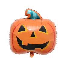 Load image into Gallery viewer, 1PC Happy Halloween Aluminum Film Balloon Bat Skull Head Pumpkin Shaped Inflatable Toys Balloons Home Party Decoration Props