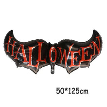 Load image into Gallery viewer, 5pcs Halloween Day Party Dancing Skeletons Garland For Halloween Party Decoration Baby Shower Kids Toys Bat Globos Balloons