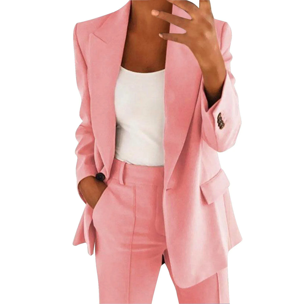 Women's Blazer Elegant Sporty Summer Fitted Jacket Suit Jacket Business Oversize Tracksuit Kpop blouse tops Kawaii