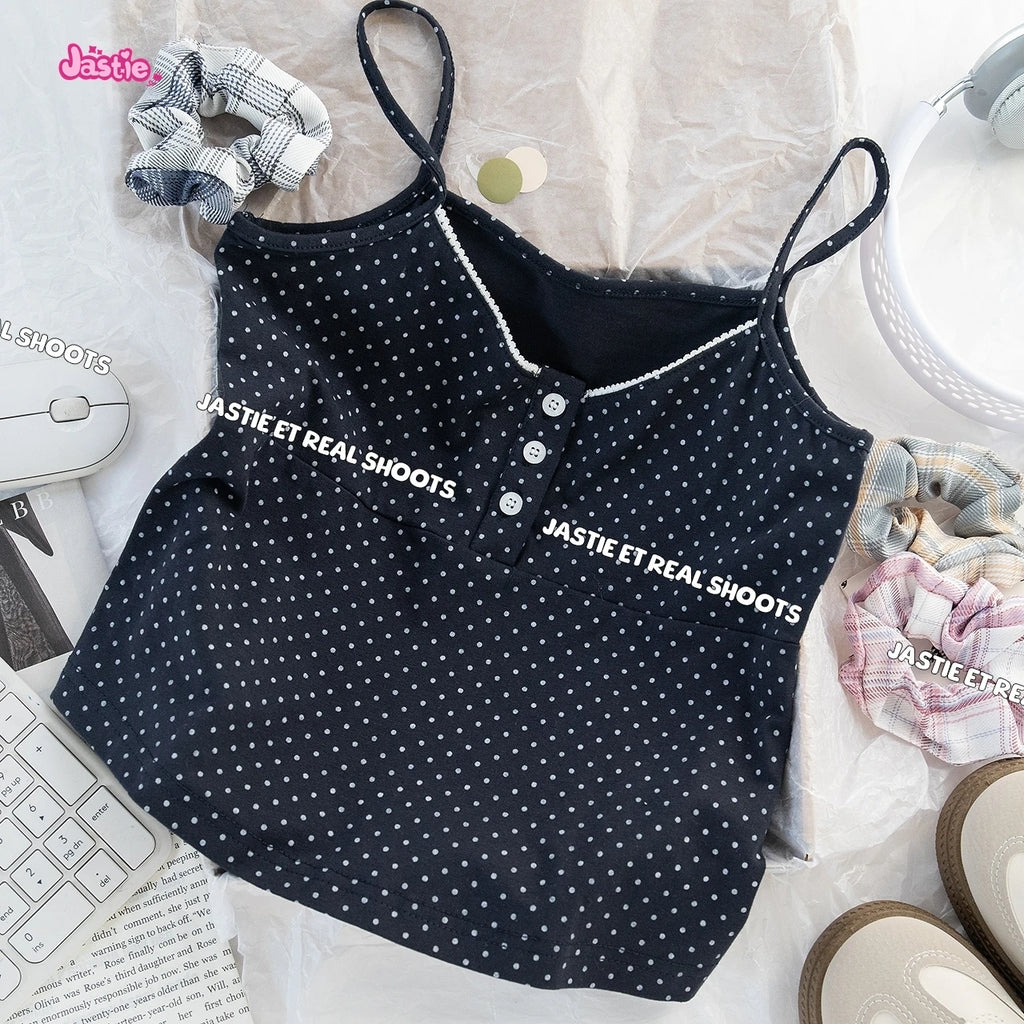 Vintage Floral Print Button Sleeveless Vests Women Summer New Cotton Soft Lace Slim V-neck Tank Tops Sweet Cute Chic Camis Y2K