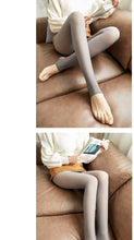 Load image into Gallery viewer, Thermal Stockings Woman Fleece Tights Sexy Winter Warm Pantyhose Translucent Slim Thicken Tights Elastic Velvet Pantyhose Thin