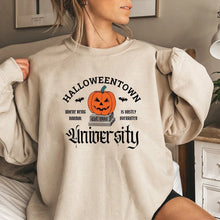 Load image into Gallery viewer, Halloweentown University Sweatshirt Halloweentown Est 1998 Pullover Fall Halloween Sweatshirt Vintage Halloween Town Hoodie Tops