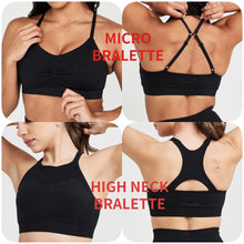 Load image into Gallery viewer, Seamless Sports Bra Effortless Micro Bralettes Women Running Adjustable Strap Fitness Workout Gym Top Sexy Cross Back Yoga Bra