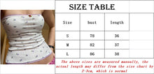 Load image into Gallery viewer, Maemukilabe French Vintage Floral Trim Crop Tops Lace Trim Chest Wrap Strapless Tube Camis Y2K Fairy Cottage Retro Backless Vest