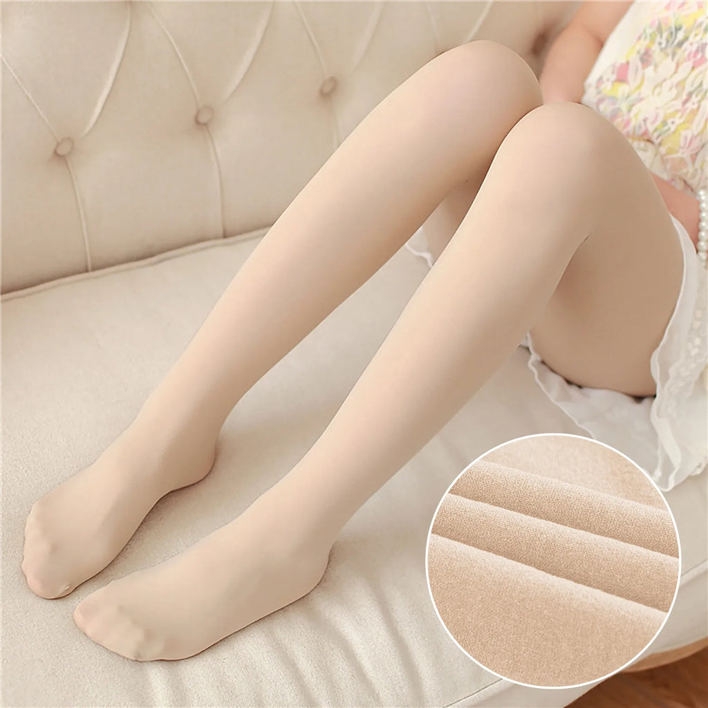 2024 Thermal Pantyhose Winter Women Leggings Seamless Sexy Push Up Thick Fake Soild Warm Velvet Autumn Thin Tights Stockings