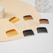 Load image into Gallery viewer, 8PCS 9 Teeth Plastic Hair Side Comb Simple Hair Accessories Strong Hold Hair Comb For Women Girls