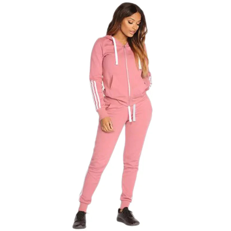 Women's Tracksuit Casual 2 Piece Sets Women Outfit Daily Fashion Jogging Comfortable Woman Pant Sets 2024 New Versatile Matching