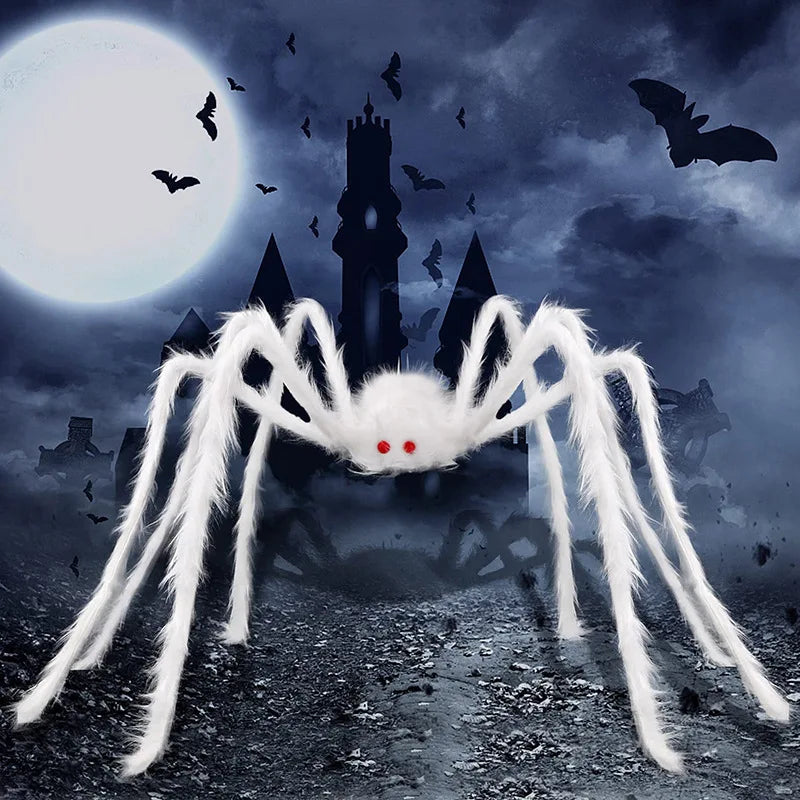 Halloween Decoration Spider Party Accessories Decorations Outdoor for Home Festival Scream Props Haunted House Spider Web Events