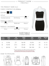 Load image into Gallery viewer, Weird Puss Stretch 2 Piece Set Women Solid Summer Trend Simple Strapless Tops+Peach Hip Skirts Matching Streetwear Slim Outfits