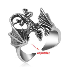 Load image into Gallery viewer, Bat Rings Retro Style Men Women Punk Gothic Opening Adjustable Finger Ring Halloween Party Hip Hop Jewelry Accessories