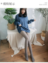 Load image into Gallery viewer, Thermal Stockings Woman Fleece Tights Sexy Winter Warm Pantyhose Translucent Slim Thicken Tights Elastic Velvet Pantyhose Thin