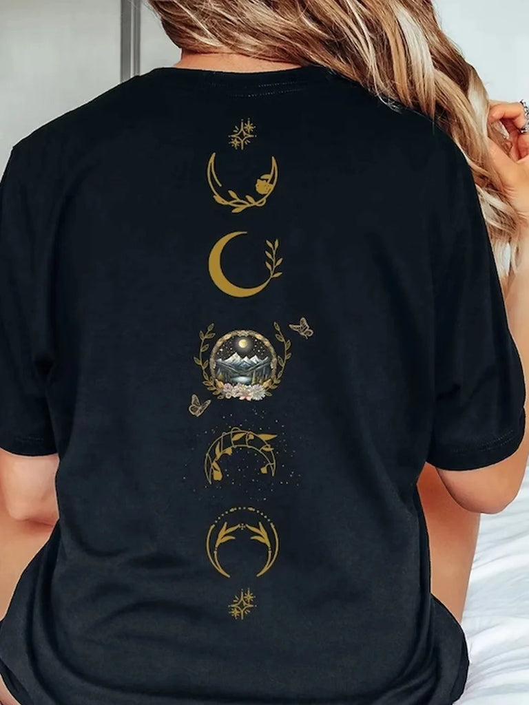 Velaris Starlight City Dark Academias T Shirt Velaris ACOTAR Casual Top Tee Women Loose Short Sleeve Tops Streetwear Fashion