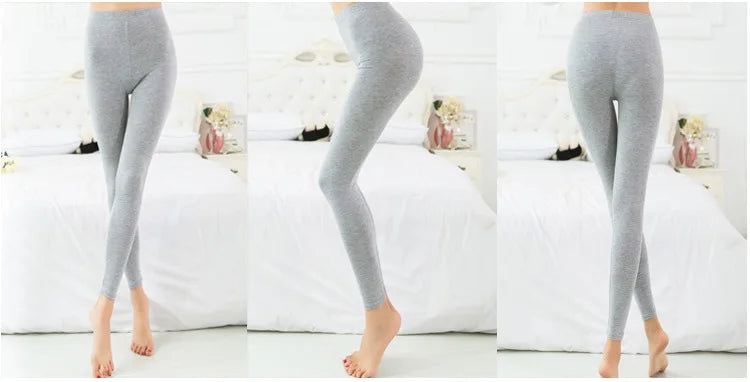 Comfortable Pants  Leggings Thin Women Wear Nine point Spring And Summer Large Size High Waist Big Fashion Shopping Nine Pants