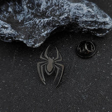 Load image into Gallery viewer, Personalized Gothic Spider Brooch Stainless Steel Badge Pins Fashion Jewelry Accessories Halloween Festival Gifts for Men