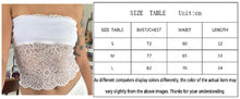 Load image into Gallery viewer, Maemukilabe French Vintage Floral Trim Crop Tops Lace Trim Chest Wrap Strapless Tube Camis Y2K Fairy Cottage Retro Backless Vest