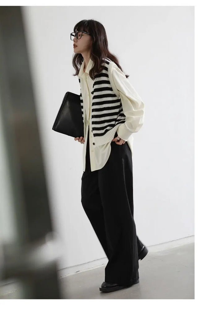 2022 Summer Korean Style Long Sleeve Solid Shirt Women Office Lady top with ties Button Up Oversize Blouse Female Work Clothing