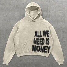 Load image into Gallery viewer, Harajuku Money Face Print hoodies women graphic y2k top oversized hoodie Couples American streetwear goth women clothes