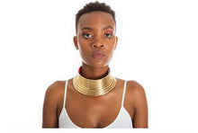 Load image into Gallery viewer, Exaggerated style collar necklace, explosive cool national style