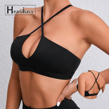 Load image into Gallery viewer, Hearuisav New Gym Top Women Training Yoga Clothes Stretch Women Sports Underwear Fitness Workout Cross Yoga Bra Sexy Sports Bra