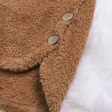 Load image into Gallery viewer, Autumn Winter Coat Women Warm Teddy Bear Coat Wool Jacket Female Plush Coat Hooded Jacket New Women&#39;s Coats Solid Color Jacket