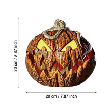 Load image into Gallery viewer, 1pcs Noise Activated Pumpkin Animated Talking Pumpkin Decoration Lifting Pumpkin Creates a Spooky Atmospheres for Halloween