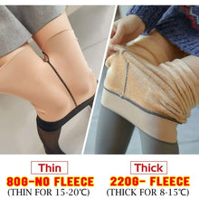 Load image into Gallery viewer, Pantyhose Winter Women Seamless Sexy Push Up Thick Fake Translucent Warm Velvet Autumn Thin Leggings Tights Pantyhose